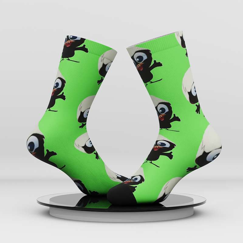 1 Pair Multicolor 3 One Size Socks