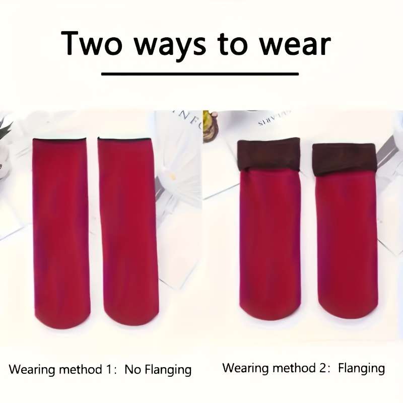 5 Pairs Mixed Color One Size High Elastic Socks