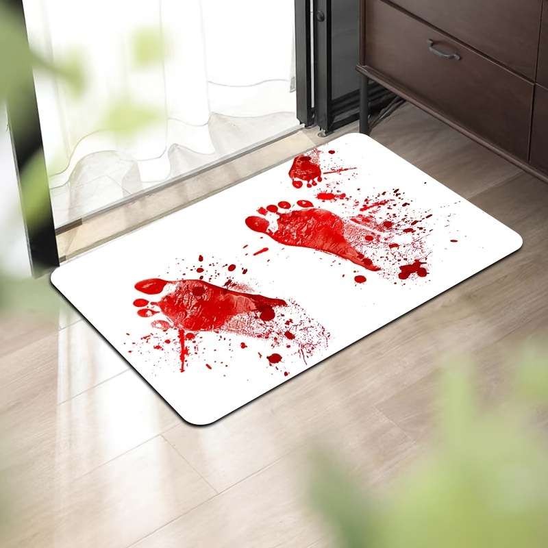 1Pc White 19.69x31.49inch 50x80cm Floor Mat