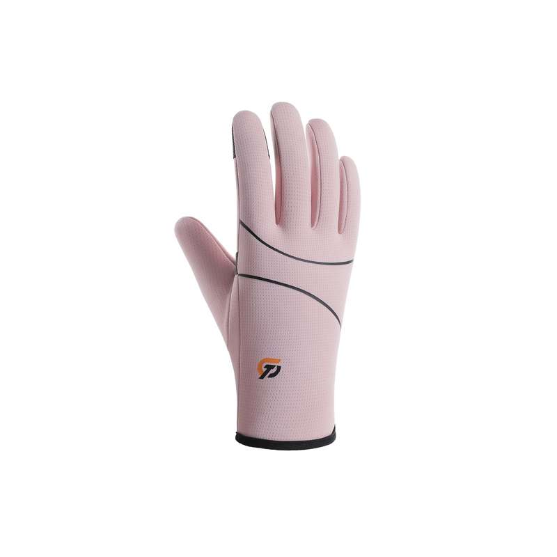 1 Pair Light Grey Warm Gloves