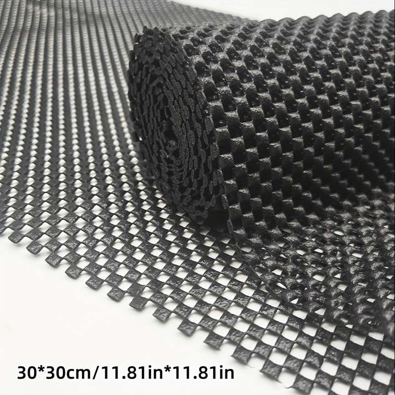 1Pc Black 30x30cm 11.81x11.81inch Floor Mat
