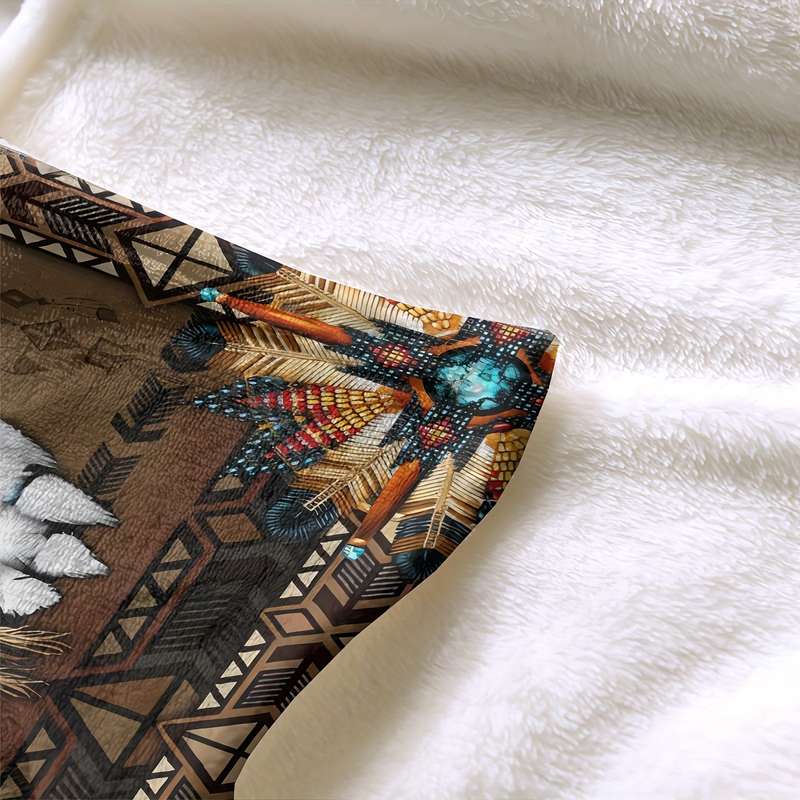 1ps Blanket Size 50Inx60In 130Cmx150Cm Ad'dFree Storage Bag