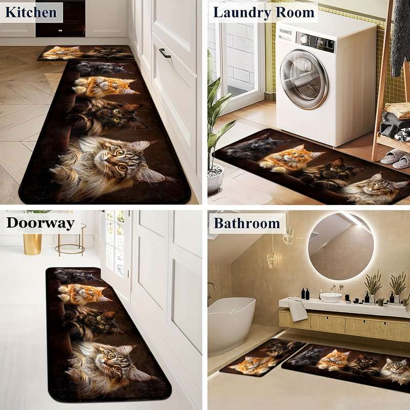 1Pc 45x75cm Floor Mat