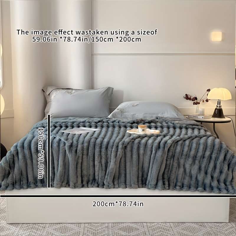 1ps Blanket Color Warm Apricot size 100.0x150.01cm