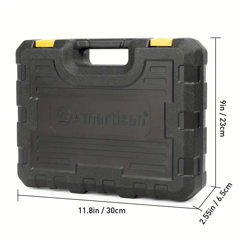 43pcs Professional Screwdriver Set with Magnetic Bit Holder Chrome Vanadium Steel Includes Slotted P