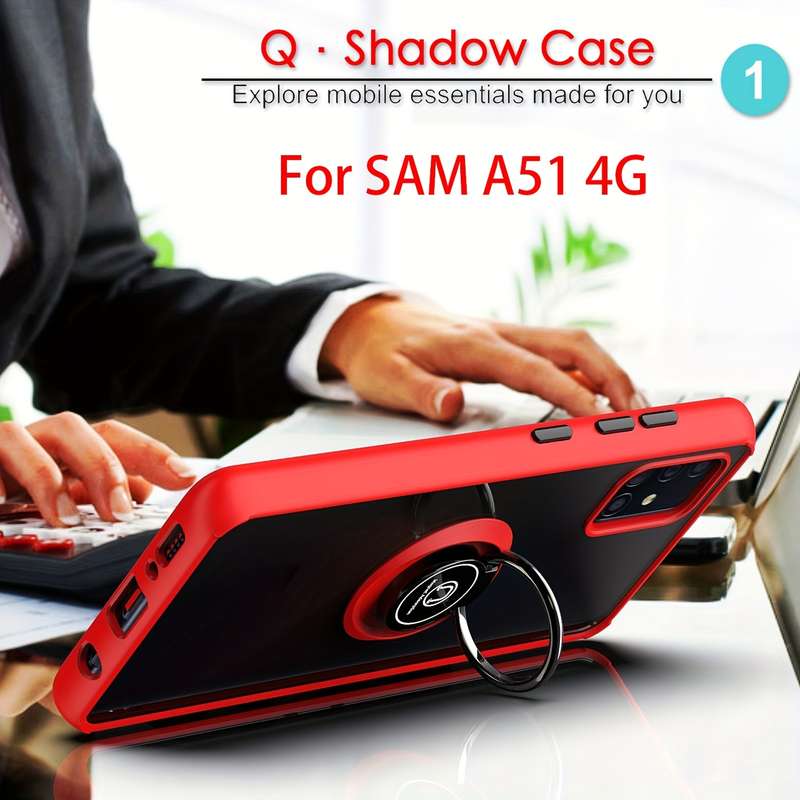 1pc Black For Samsung Galaxy A52 Phone Cases