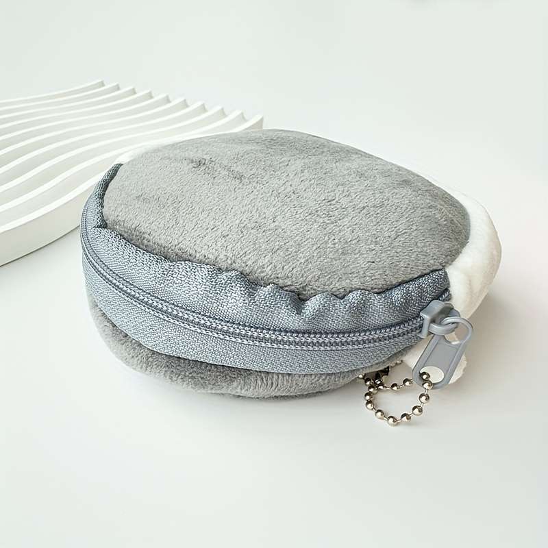 1pc A Cute Plush Coin Purse That Can Hold Lipstick And Bank Cards Perfect for Everyday Storage And
