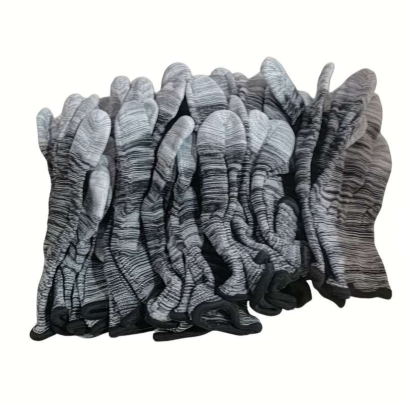 12 Pairs Blue Multi Purpose Work Gloves