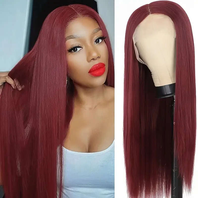 Women's Heat Resistant Synthetic High Temperature Fiber Wig