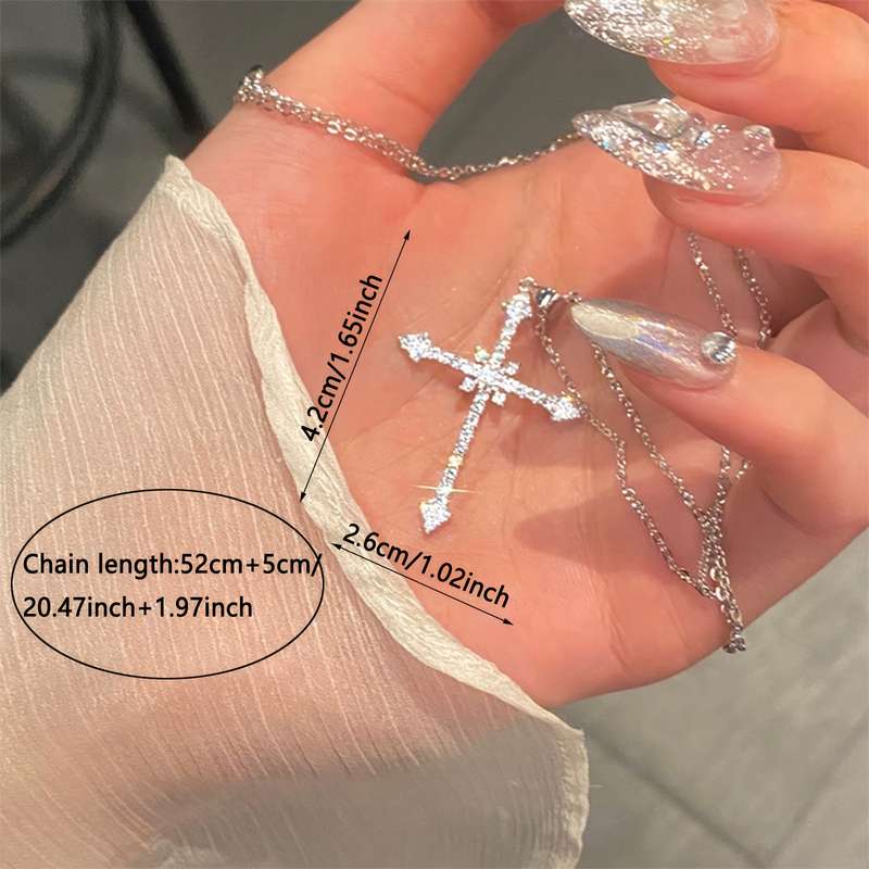 1 Piece Silvery Jesus Theme Pendant