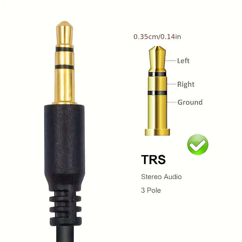 1pc 3.5Mm 1-To-6 Audio Cable Computer Mobile Phone Headset Extension Av Cable