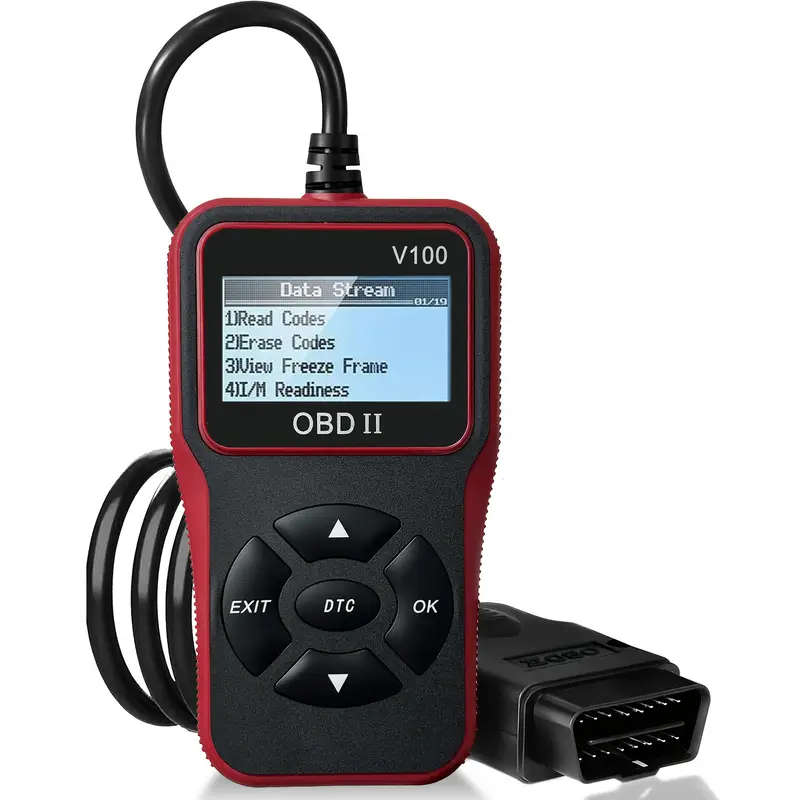 1pc OBDII Protocol Cars Since 1996 No Battery Required USB Powered OBD2 Scanner with I M Ready Read