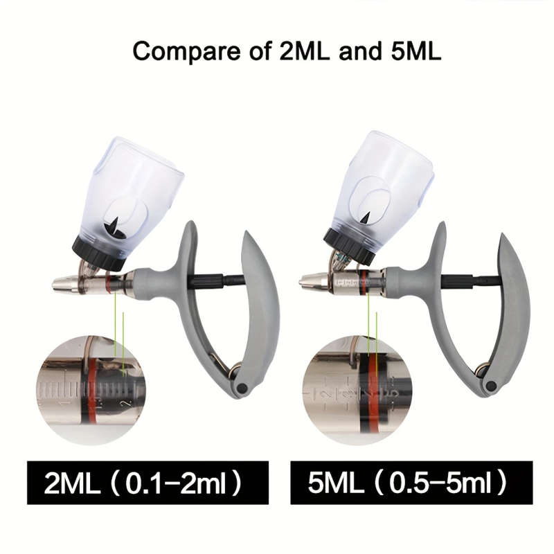 1pc Automatic Continuous Livestock Syringe