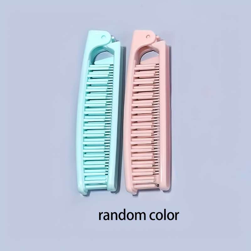 1pc Random Color Pet Folding Comb Pet Comb