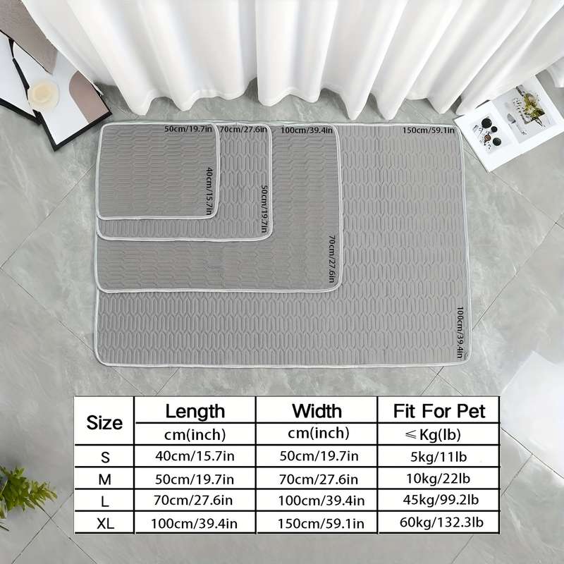 1piece Khaki Cooling Pad  40x50cm