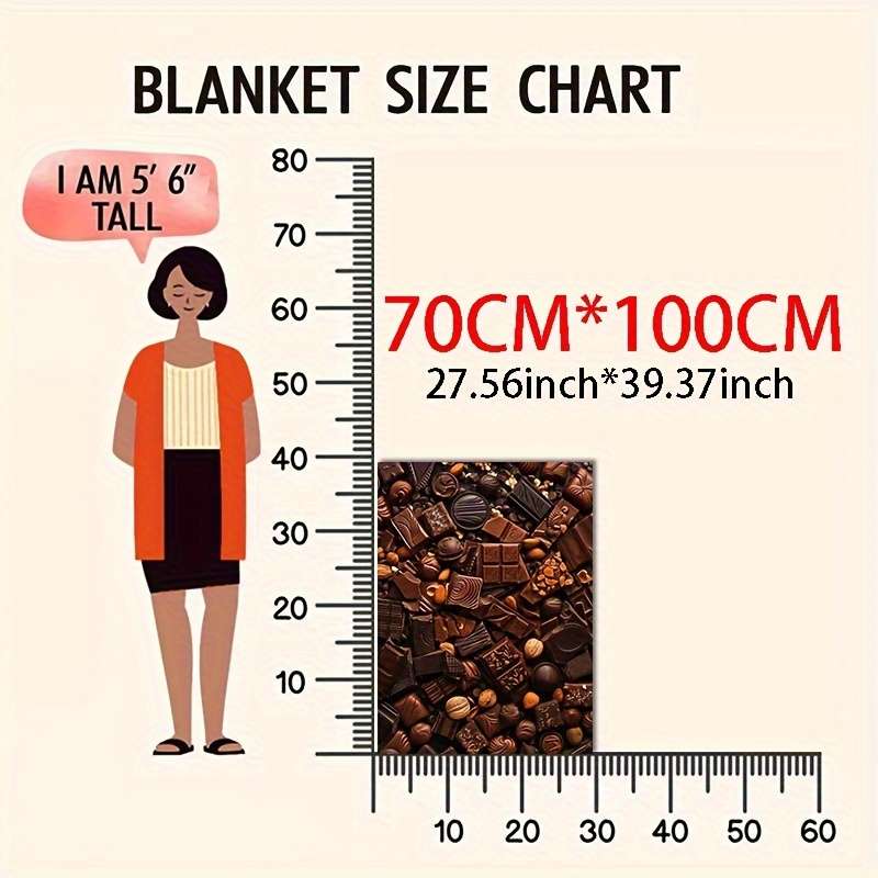 1ps Blanket Size 70X100Cm