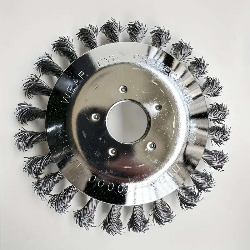 Fit Rotary Steel Weeding Brush For Lawn Mowers