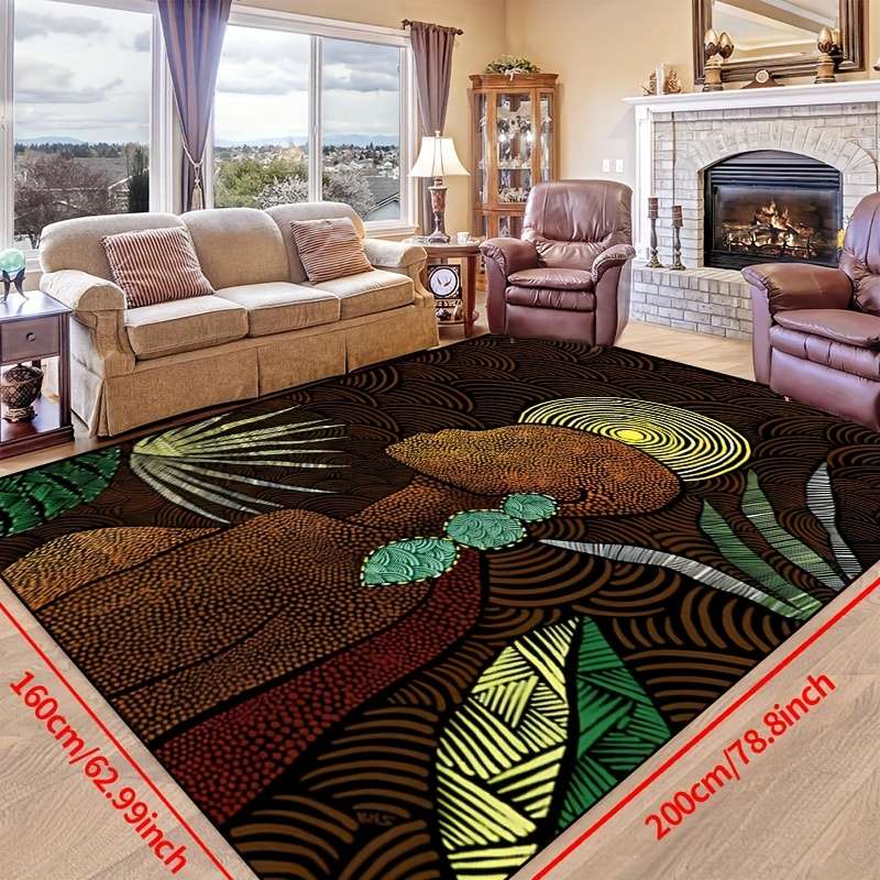 1Pc 63x78inch 160x200cm Floor Mat