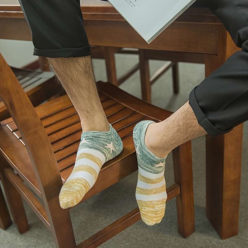 5 Pairs Mixed Color One Size High Elastic Socks