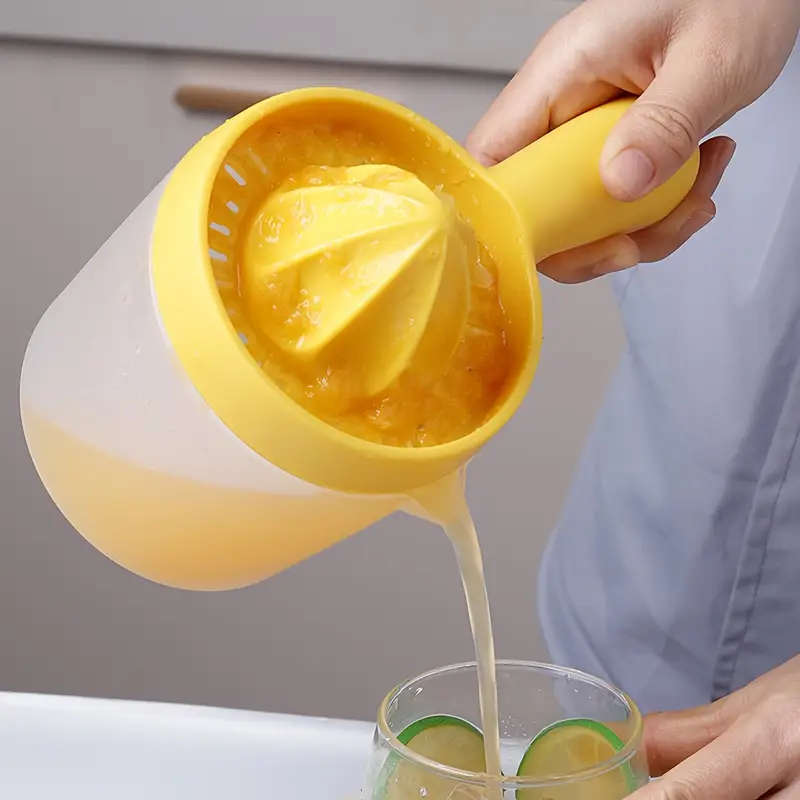1pc Citrus Juicer Multifunctional Lemon Juicer Creative Orange Juicer Manual Juicer Manual Hand Sque