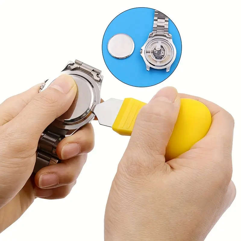 1pc Watch Repair Tool Gourd Opener, Portable Watch Back Cover Opener for Home and Professional Watch