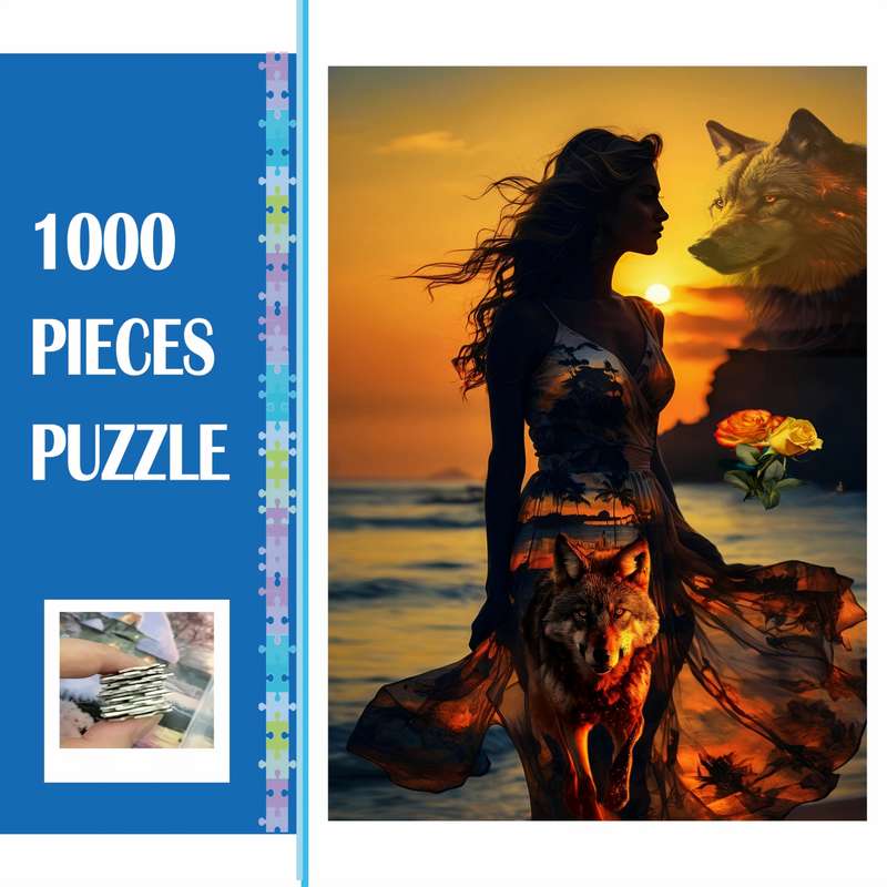 1000 Piece Paper Jigsaw Puzzle For Adults