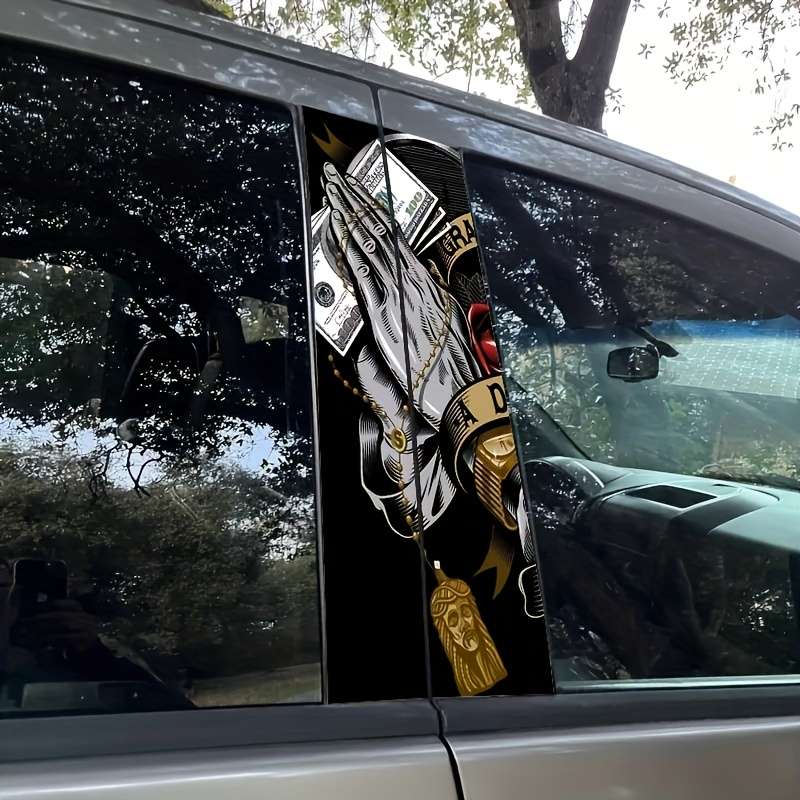 2pcs Jesus Christian Themed Stickers