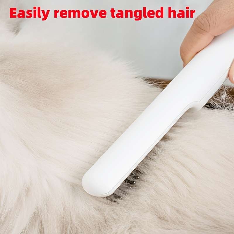 1pc White Pet Comb