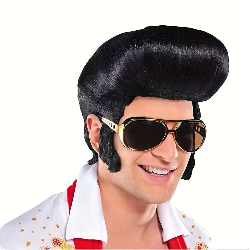 1Pc Black Fashion Design Wig