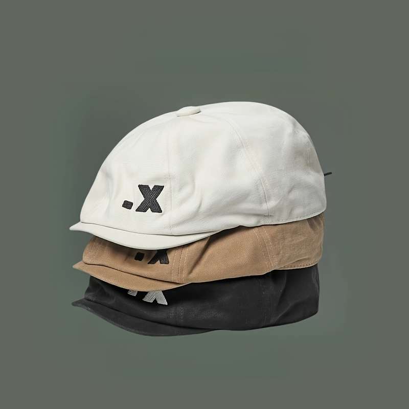 1pc Vintage Literary Japanese Harajuku Style Forward Hat Reverse Wear Hip Hop Street Sophisticated