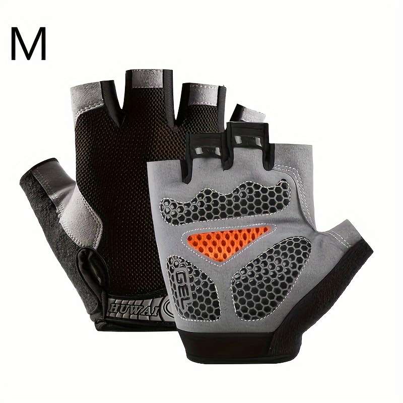 1 Pair Green Size M Outdoor Sports Gloves