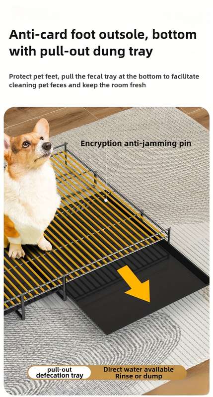 1pc Small Dog Ordinary Cage Pet Cage