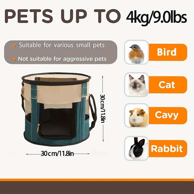 1pc greysize M Pet Bag