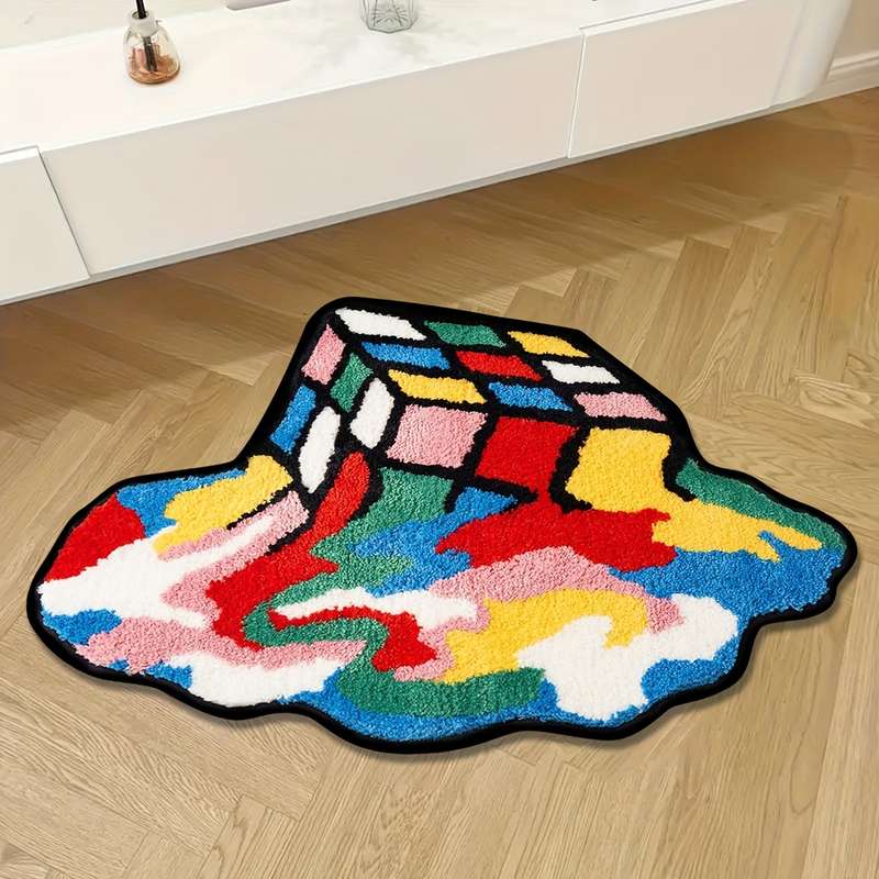 1Pc 29.53x19.69inch 75x50cm Floor Mat