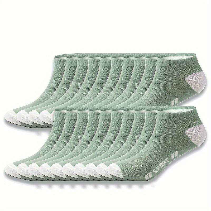 20 Pairs Orange One Size High Elastic Socks