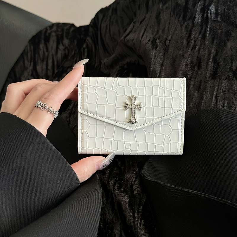 1pc High-end Retro Niche Card Holder ID Card Bank Card Credit Card Portable Storage Integrated Anti
