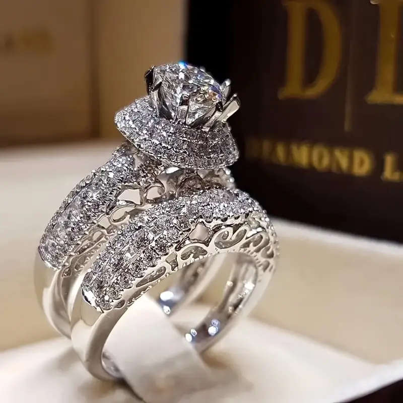 White Zirconia, Inspired Eternity Ring