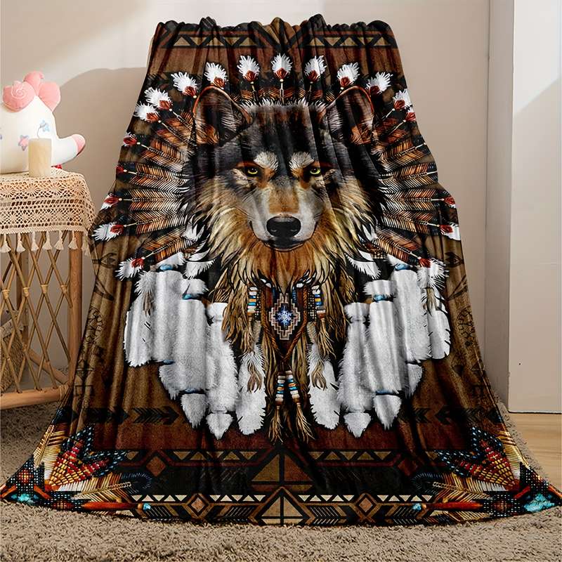 1ps Blanket Size 50Inx60In 130Cmx150Cm Ad'dFree Storage Bag