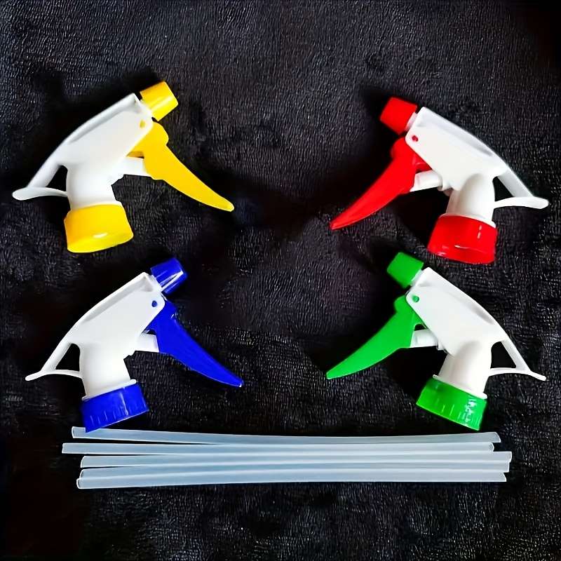 4Pcs Multi Color Handheld Pressure Sprayer No Bottles Random Color