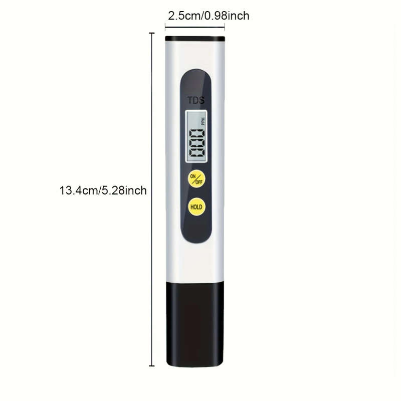 1Pc Tds M2 Digital Water Quality Meter 0 9990Ppm Measurement Range High Precision 0.1 Portable With