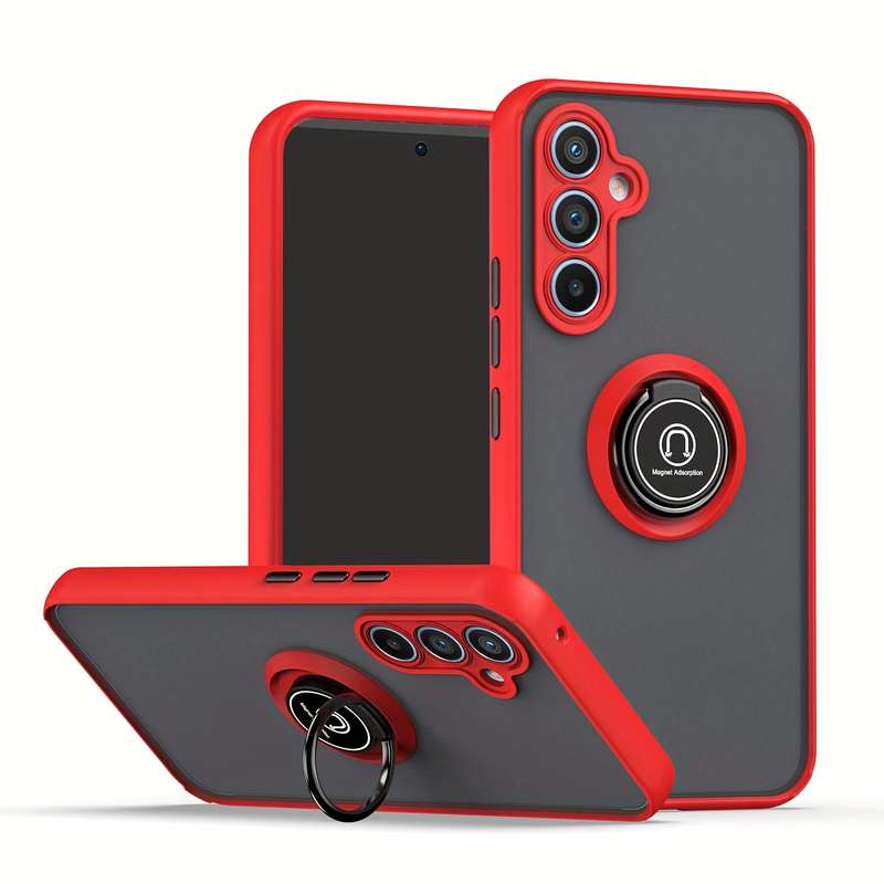1pc Red For Samsung Galaxy A55 5G Phone Cases