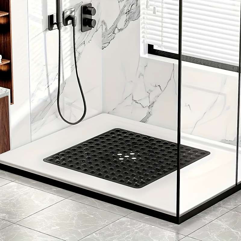 1Pc Light Blue 53x53cm Floor Mat
