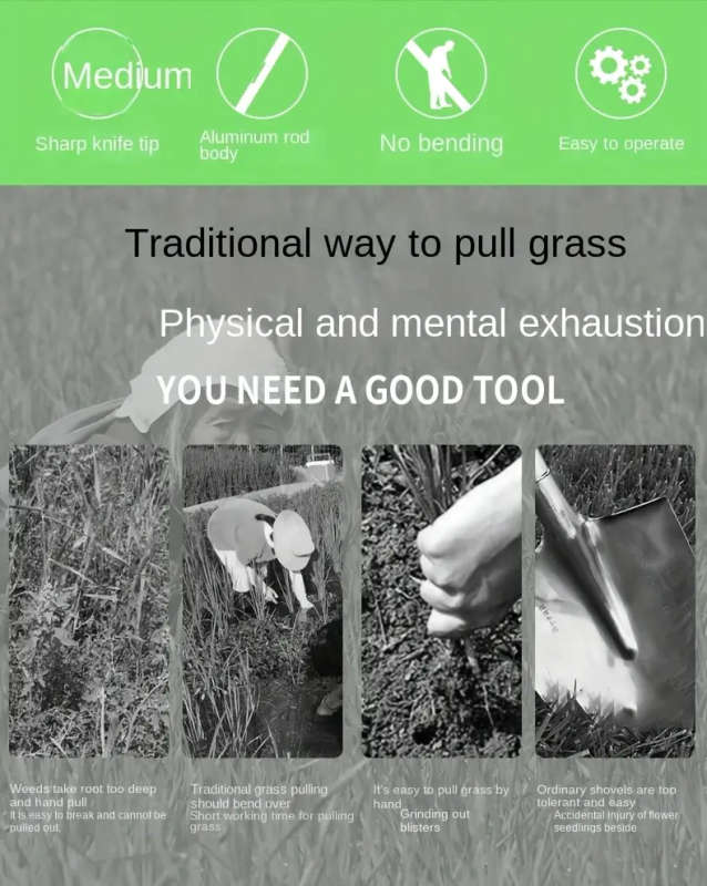 1pc Manual Weed Puller Tool