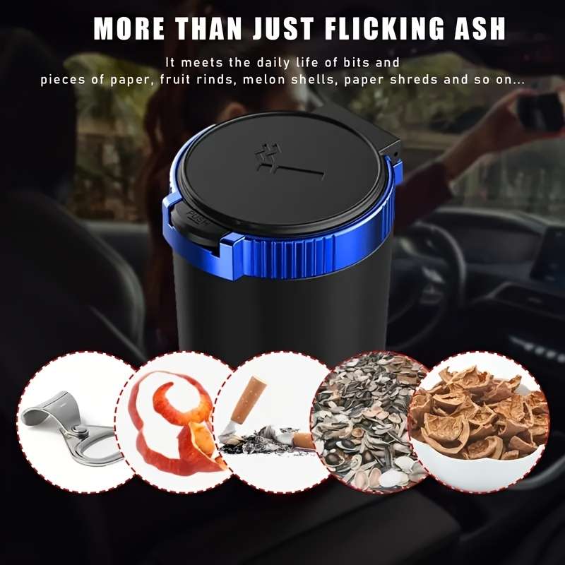 1pc Must-have tools for car enthusiasts various colors of car interior accessories trash can ash