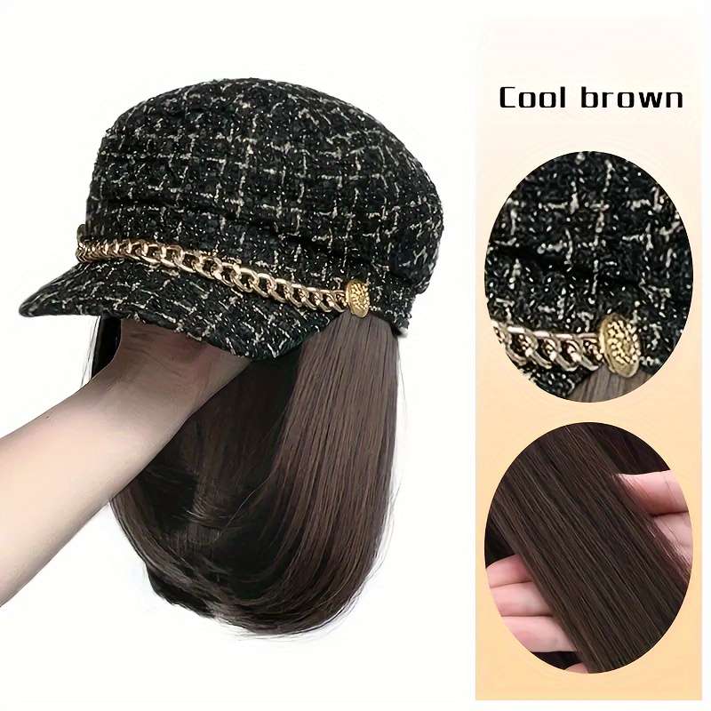1Pc At43696A 25.4cm Fashion Design Wig
