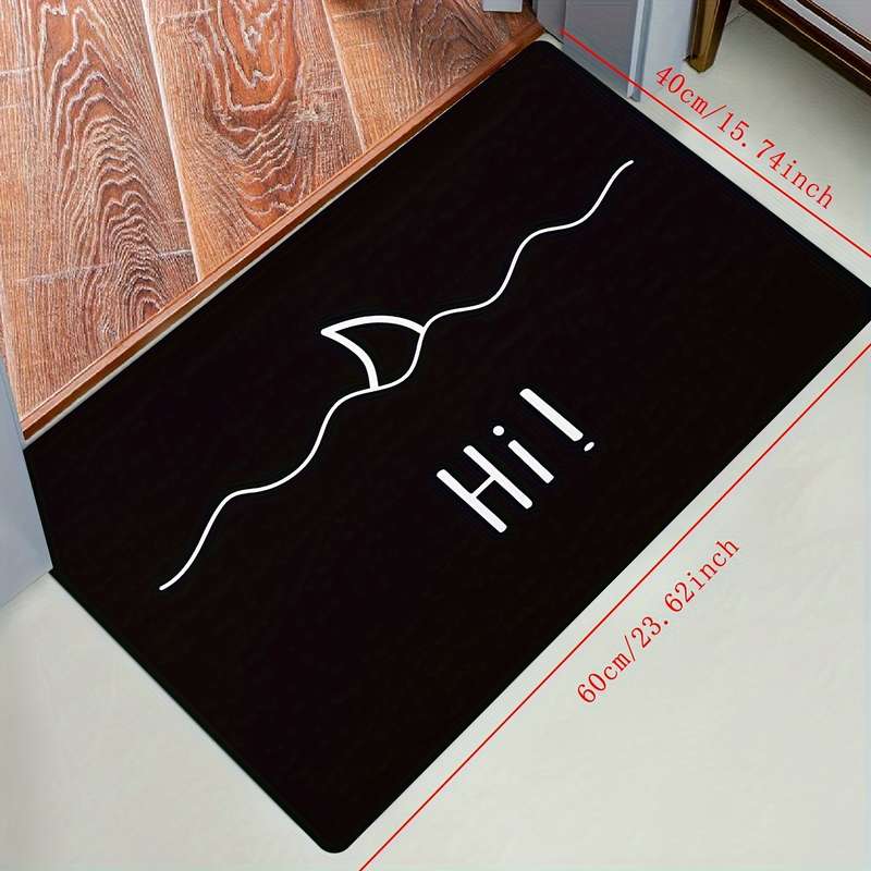 1Pc 15.75x23.62inch 40x60cm Floor Mat