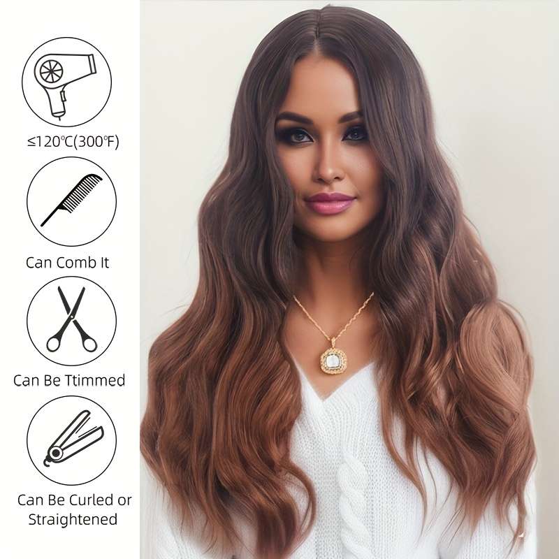 1Pc Colora 71.12cm Fashion Design Wig