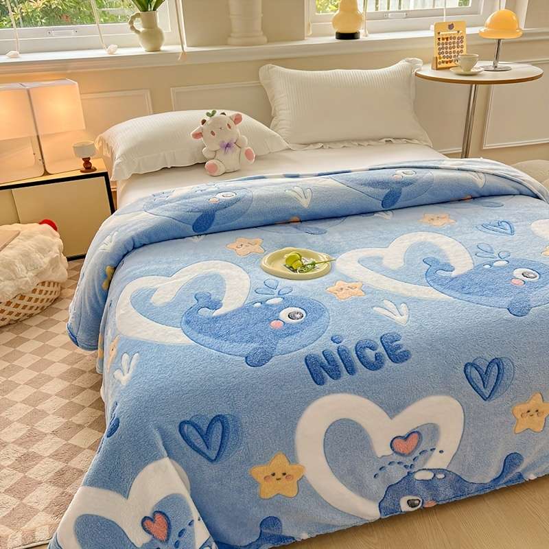 1ps Blanket Color Little Dolphin size 150x200cm