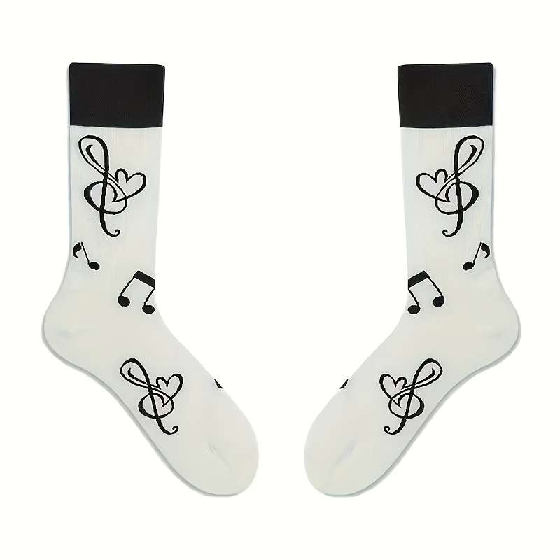 1 Pair Of Mixed Colors One Size Socks