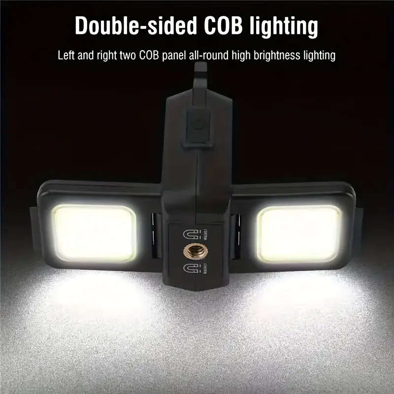 1pc LED Keychain Flashlight USB Rechargeable Multifunctional Portable Torch